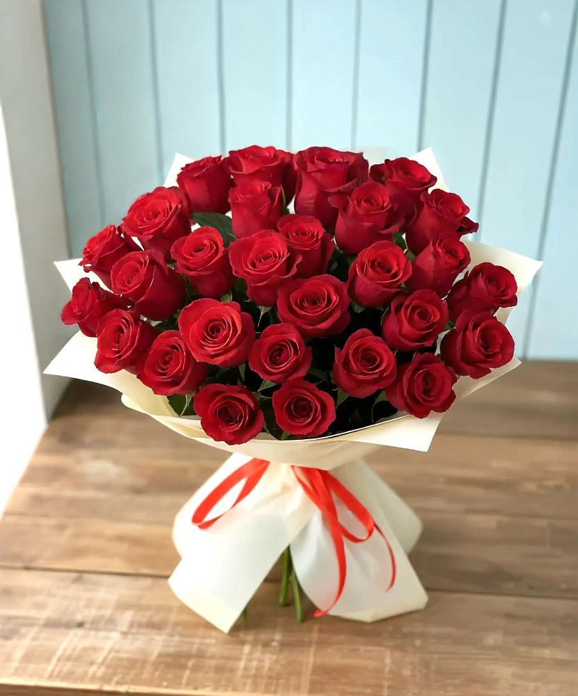 Букет 29 Красных роз в Тисули