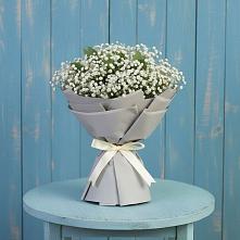 Букет цветов из:  Гипсофила #REPLACE_PRED# Тисули