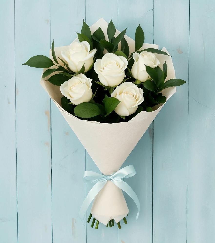 Букет цветов из: Розы в Тисули