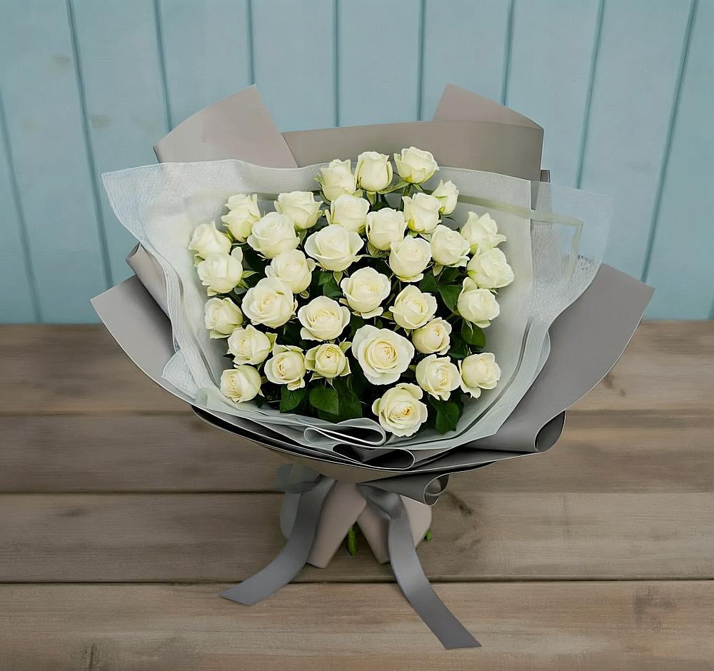 Букет Белоснежная нежность в Тисули