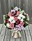 Букет цветов из: Альстромерии, Гвоздики, Розы и Хризантемы в Тисули