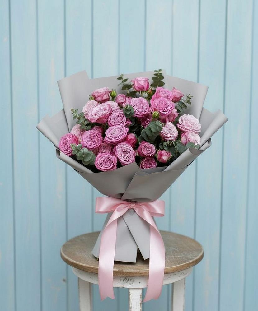 Букет цветов из: Розы в Тисули