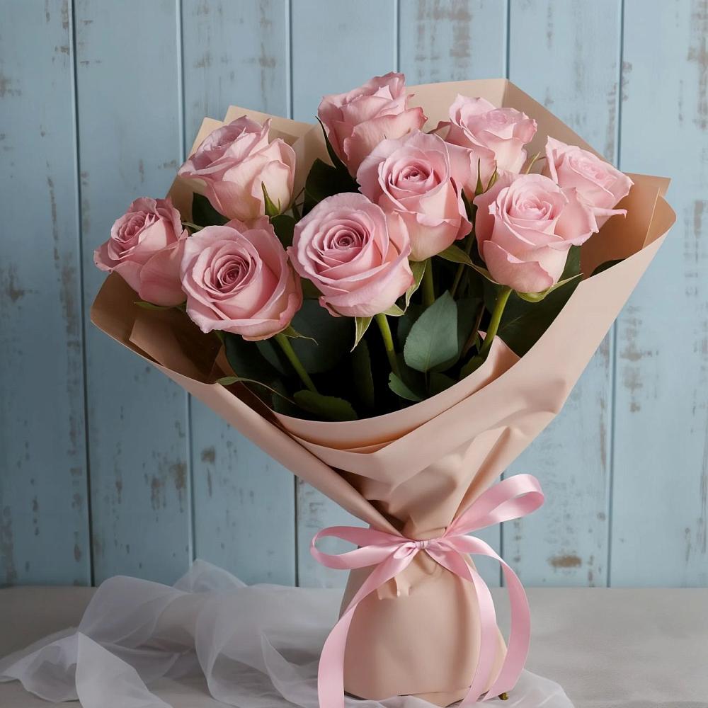 Букет цветов из: Розы в Тисули