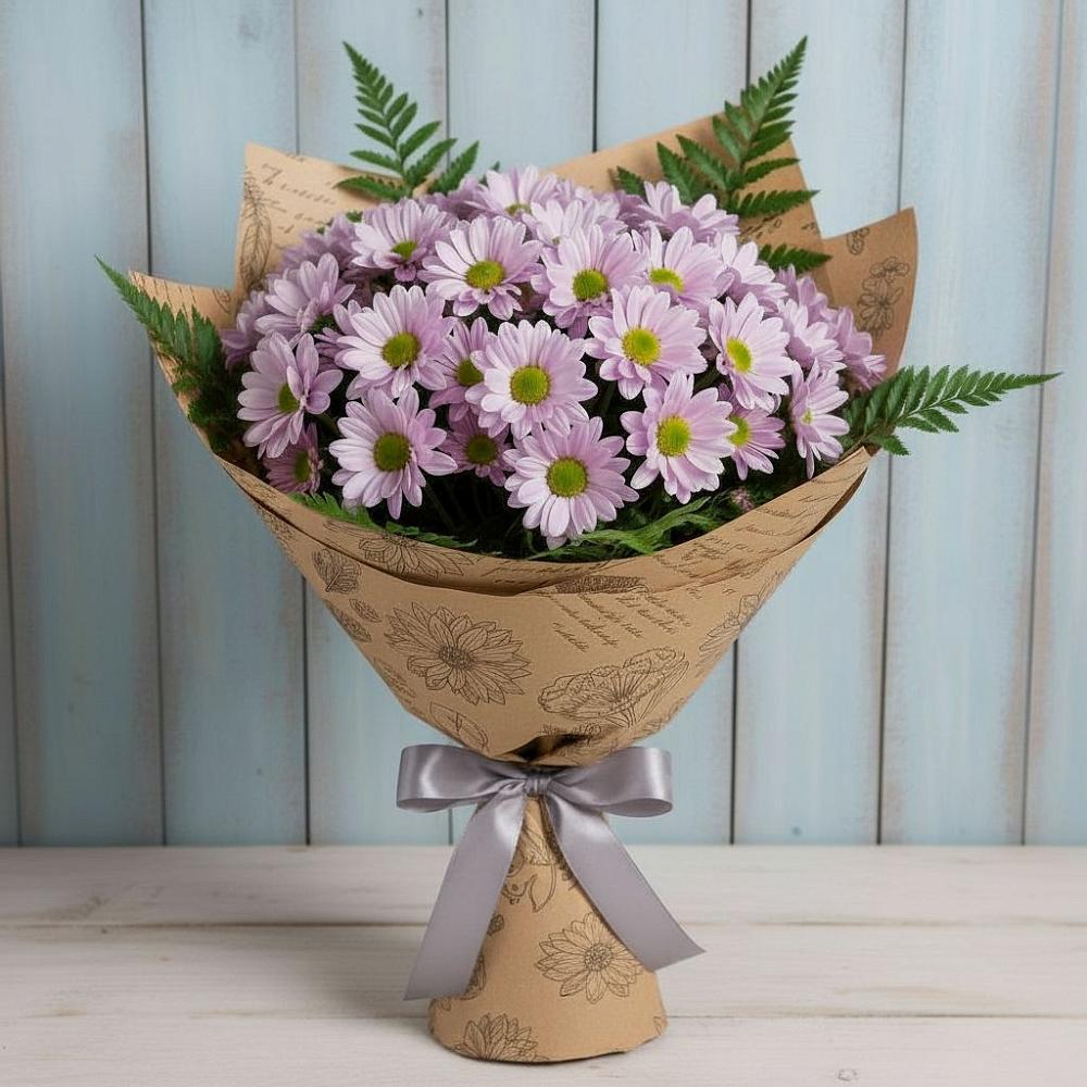 Букет цветов из: Хризантемы в Тисули