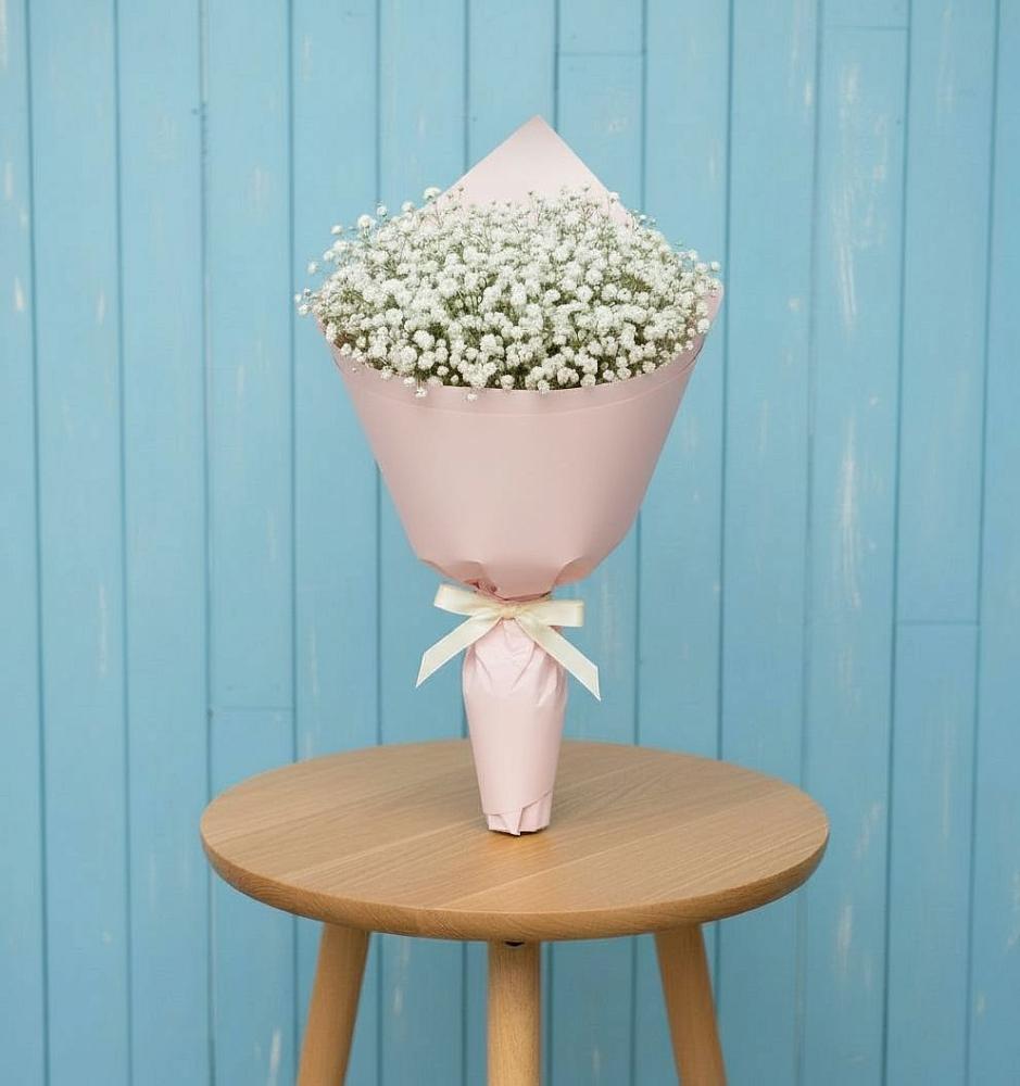 Букет цветов из: Гипсофила в Тисули