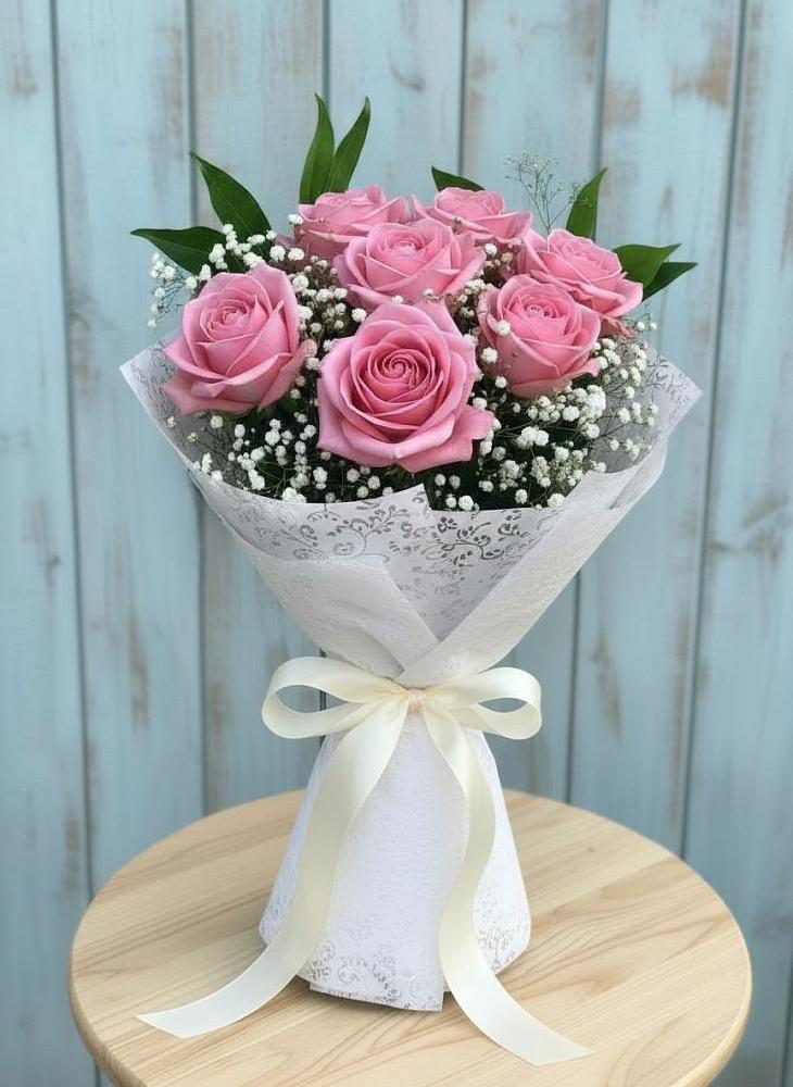 Букет цветов из: Розы в Тисули