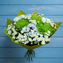 Букет цветов из:  Хризантемы в Тисули