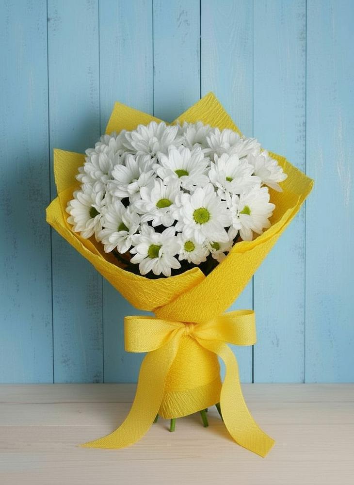 Букет цветов из: Хризантемы в Тисули