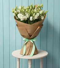 Букет цветов из:  Лизиантусы в Тисули