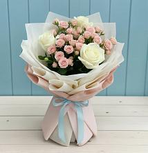 Букет цветов из:  Розы в Тисули