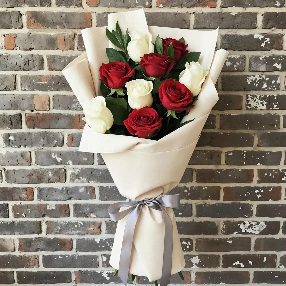 Букет цветов из: Розы в Тисули