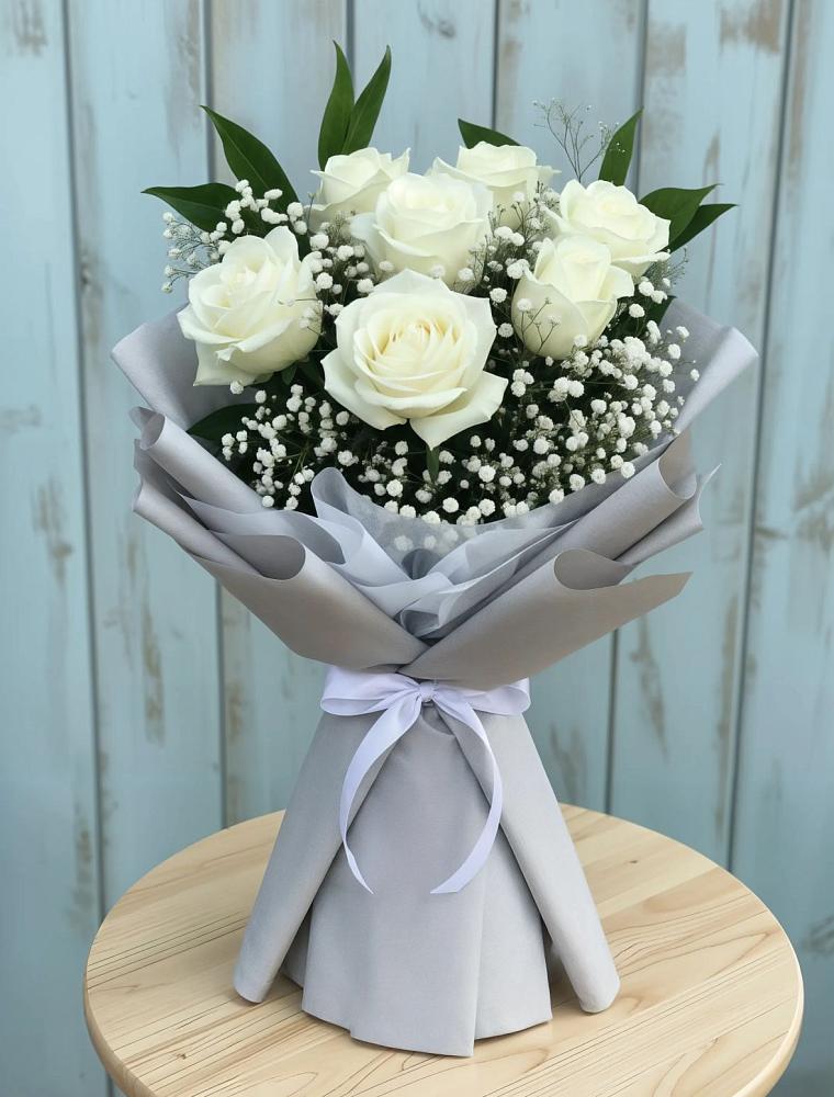 Букет цветов из: Розы в Тисули