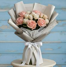 Букет цветов из:  Розы в Тисули