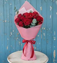 Букет цветов из:  Розы в Тисули