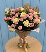 Букет цветов из:  Розы в Тисули
