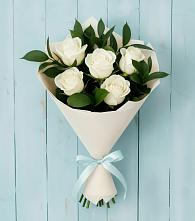 Букет цветов из:  Розы в Тисули