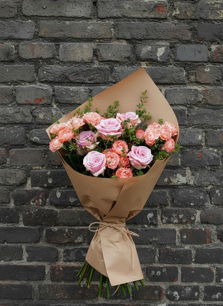 Букет цветов из: Розы в Тисули