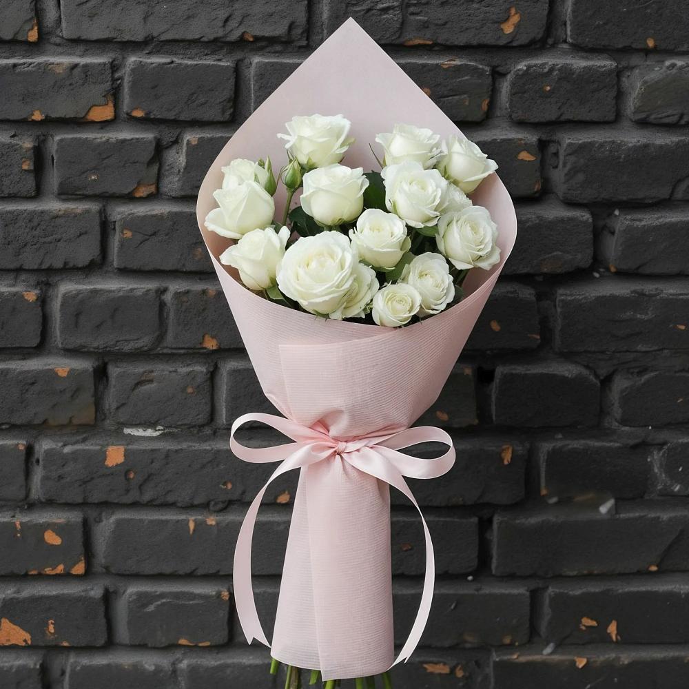 Букет цветов из: Розы в Тисули