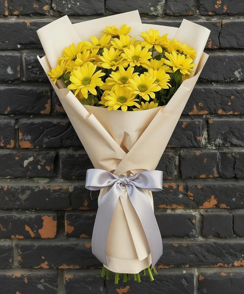 Букет цветов из: Хризантемы в Тисули