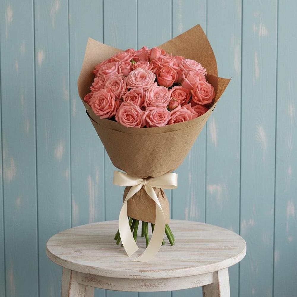 Букет цветов из: Розы в Тисули