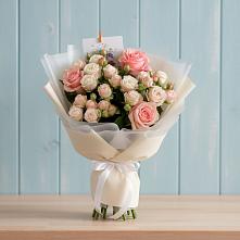 Букет цветов из:  Розы в Тисули