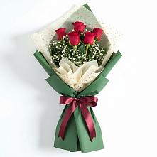 Букет цветов из:  Розы в Тисули