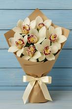 Букет цветов из:  Орхидеи и Розы в Тисули