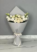 Букет цветов из:  Розы и Лизиантусы в Тисули